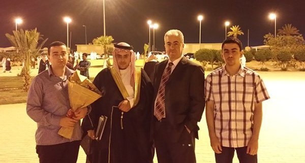السعودية- تخرج الطالب شادي باسم عباس الأغا