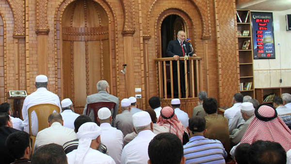 تم بحمد الله إعادة إفتتاح مسجد الشهداء بخان يونس