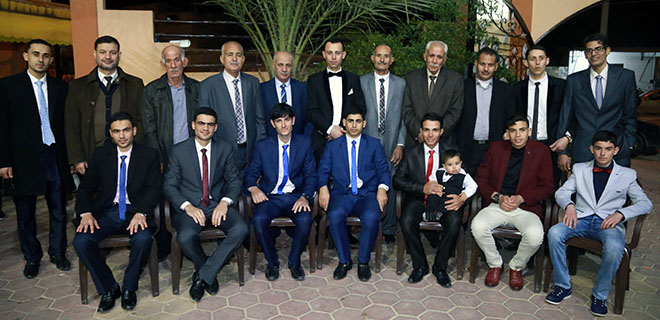 زفاف المحاضر تامر بسام جابر  الأغا