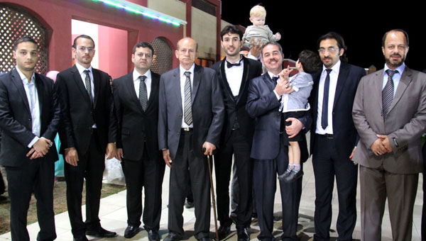 زفاف الدكتور أحمد نظام سعيد الأغا