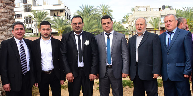 عقد قران وحفل زفاف أ. اية محمد نايف الأغا