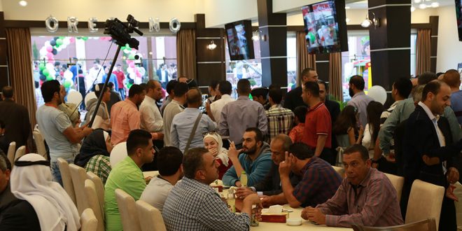 غزة- إفتتاح مطعم أوريجانو